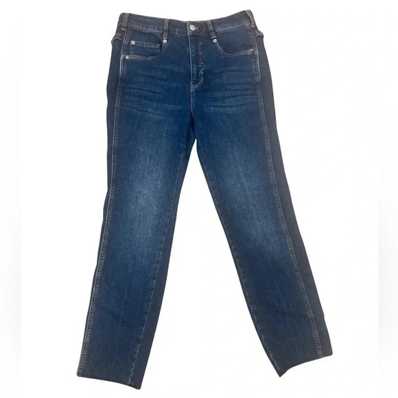 Anthropologie Dark Wash Jeans Pilcro And The Letterpress size 27 - Picture 2 of 9